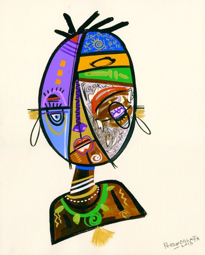 Just me, 2013 by Oglafa Ebitari Perrin